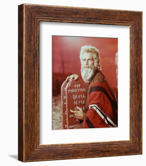 Charlton Heston-null-Framed Photo