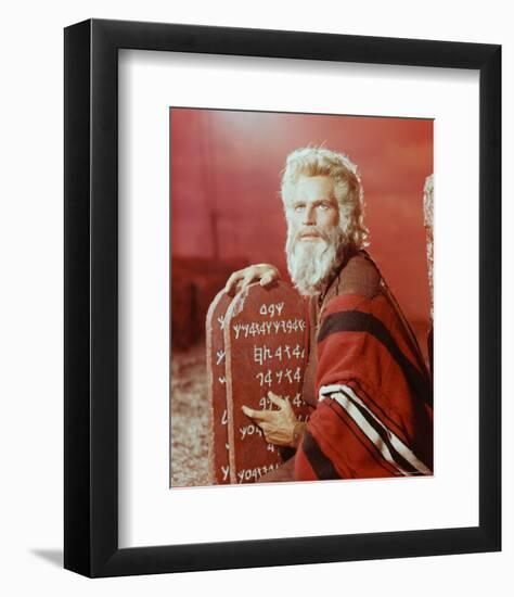 Charlton Heston-null-Framed Photo