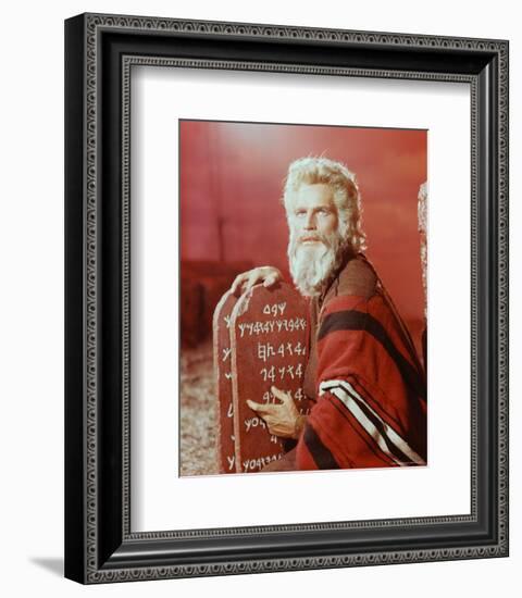 Charlton Heston-null-Framed Photo