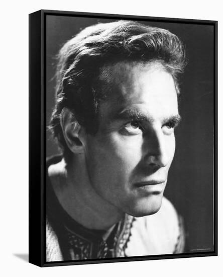 Charlton Heston-null-Framed Stretched Canvas