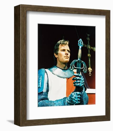 Charlton Heston-null-Framed Photo