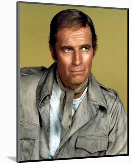 Charlton Heston-null-Mounted Photo