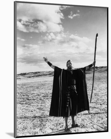 Charlton Heston-null-Mounted Photo