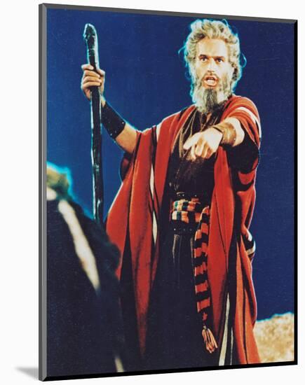 Charlton Heston-null-Mounted Photo