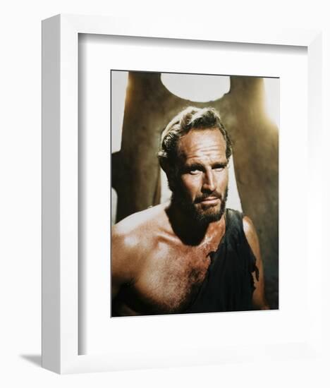 Charlton Heston-null-Framed Photo