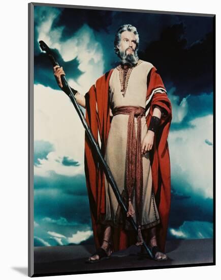 Charlton Heston-null-Mounted Photo