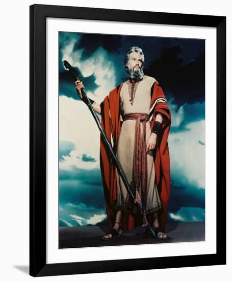 Charlton Heston-null-Framed Photo