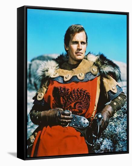 Charlton Heston-null-Framed Stretched Canvas