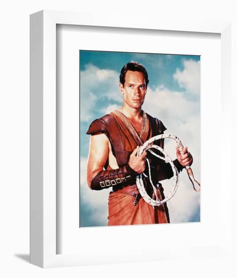 Charlton Heston-null-Framed Photo