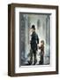 Charly Chaplin 6-Renate Holzner-Framed Art Print