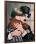 Charly Chaplin - the Kid-Renate Holzner-Framed Premium Giclee Print