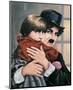 Charly Chaplin - the Kid-Renate Holzner-Mounted Art Print