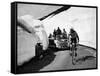 Charly Gaul in a Climb During the 42nd Giro D'Italia-Angelo Cozzi-Framed Stretched Canvas