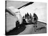 Charly Gaul in a Climb During the 42nd Giro D'Italia-Angelo Cozzi-Stretched Canvas