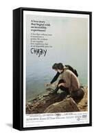 Charly, US poster, Claire Bloom, Cliff Robertson, 1968-null-Framed Stretched Canvas