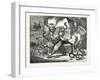 Charmer of Serpents: Indian Jugglers Exhibiting Tamed Snakes-null-Framed Giclee Print