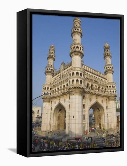 Charminar, Hyderabad, Andhra Pradesh State, India-Marco Cristofori-Framed Stretched Canvas