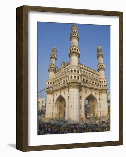 Charminar, Hyderabad, Andhra Pradesh State, India-Marco Cristofori-Framed Photographic Print