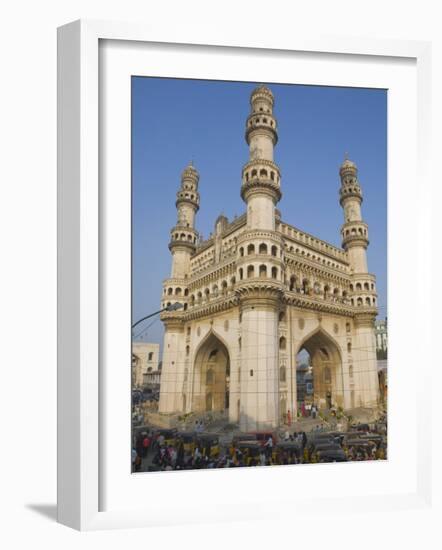 Charminar, Hyderabad, Andhra Pradesh State, India-Marco Cristofori-Framed Photographic Print