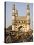 Charminar, Hyderabad, Andhra Pradesh State, India-Marco Cristofori-Stretched Canvas