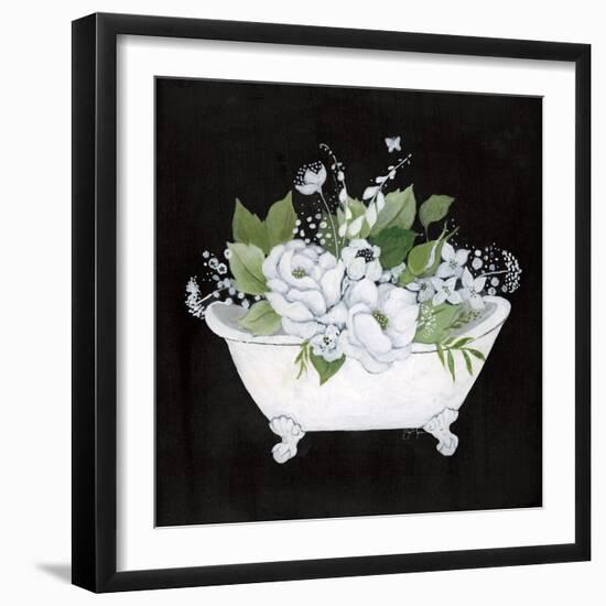 Charming Bath II-Janet Tava-Framed Art Print