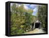 Charming Covered Bridge-null-Framed Stretched Canvas