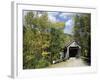 Charming Covered Bridge-null-Framed Photographic Print