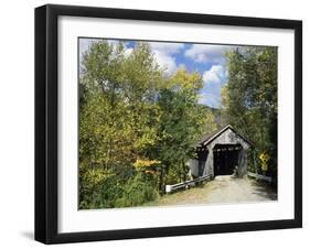 Charming Covered Bridge-null-Framed Photographic Print