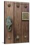 Charming entry door, Cartagena, Colombia.-Jerry Ginsberg-Stretched Canvas