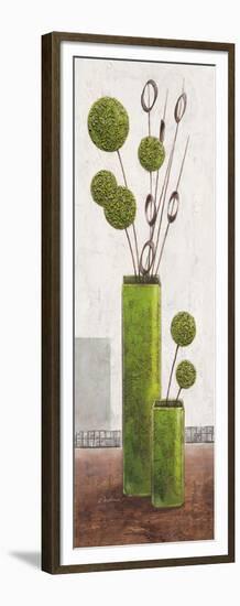 Charming Green Balloons-Karsten Kirchner-Framed Premium Giclee Print