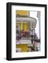 Charming Old World balconies, Cartagena, Colombia.-Jerry Ginsberg-Framed Photographic Print