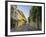 Charming residential street in historic Cartagena, Colombia.-Jerry Ginsberg-Framed Photographic Print