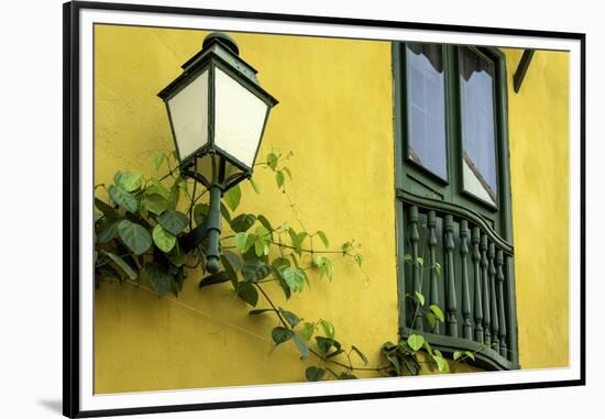 Charming Spanish Colonial Architecture, Old City, Cartagena, Colombia-Jerry Ginsberg-Framed Premium Photographic Print