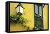 Charming Spanish Colonial Architecture, Old City, Cartagena, Colombia-Jerry Ginsberg-Framed Stretched Canvas