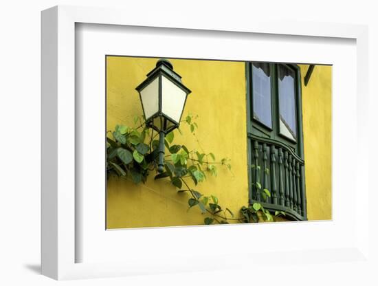 Charming Spanish Colonial Architecture, Old City, Cartagena, Colombia-Jerry Ginsberg-Framed Photographic Print