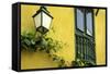 Charming Spanish Colonial Architecture, Old City, Cartagena, Colombia-Jerry Ginsberg-Framed Stretched Canvas