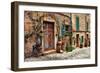 Charming Streets of Old Mediterranean Towns-Maugli-l-Framed Photographic Print