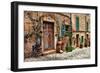 Charming Streets of Old Mediterranean Towns-Maugli-l-Framed Photographic Print