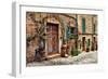 Charming Streets of Old Mediterranean Towns-Maugli-l-Framed Photographic Print