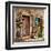 Charming Streets Of Old Mediterranean Towns-Maugli-l-Framed Art Print