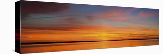 Charming Sunset-Jakob Dahlin-Stretched Canvas