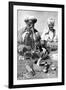 Charming the Venom from a Cobra; a Snake Charmer with a Mongoose, India, 1922-JH Reverend Powell-Framed Giclee Print