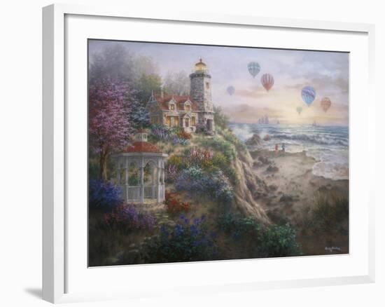 Charming Tranquility I-Nicky Boehme-Framed Giclee Print