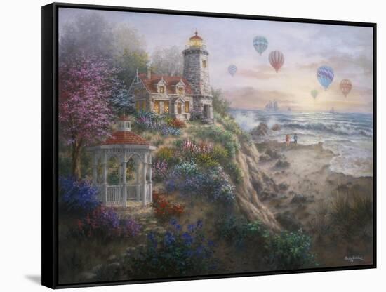 Charming Tranquility I-Nicky Boehme-Framed Stretched Canvas