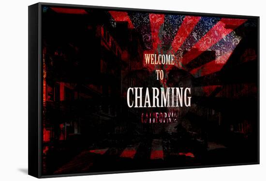 Charming-null-Framed Stretched Canvas