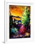 Charnoy village France-Pol Ledent-Framed Art Print