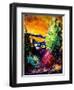 Charnoy village France-Pol Ledent-Framed Art Print