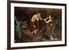 Charon and Psyche-John Roddam Spencer Stanhope-Framed Giclee Print