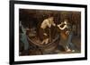 Charon and Psyche-John Roddam Spencer Stanhope-Framed Giclee Print