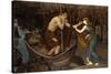 Charon and Psyche-John Roddam Spencer Stanhope-Stretched Canvas